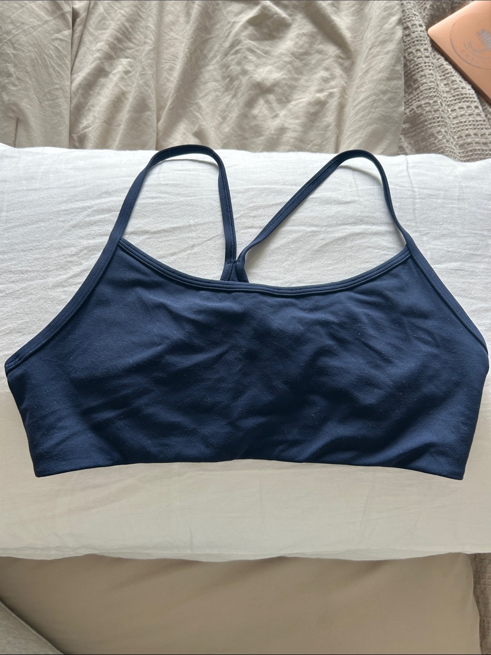 Vuori All The Feels Navy bra size: M
